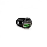 Puro Autolaturi Bullet 30W USB-C/USB-A Musta