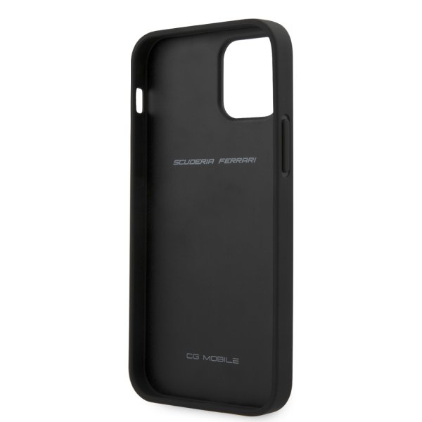 BMW iPhone 12 Pro Max Kuori Off Track Quilted Musta