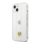 Ferrari iPhone 13 Kuori 3D Stripes Läpinäkyvä
