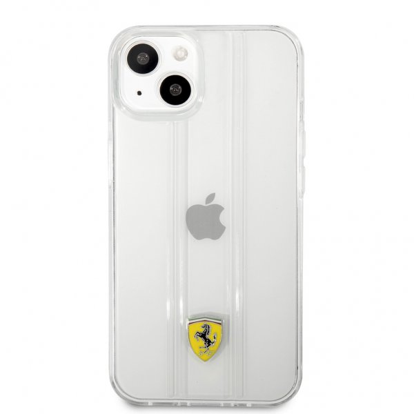 Ferrari iPhone 13 Mini Kuoret 3D Stripes Läpinäkyvä