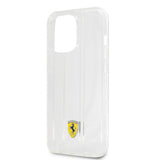 Ferrari iPhone 13 Pro Max Suojakuori 3D Stripes Läpinäkyvä