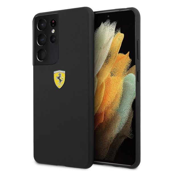 Ferrari Samsung Galaxy S21 Ultra Kuori SF Musta