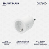 Deltaco Smart Home Kaukokytkin Älypistoke WiFi