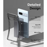 Ringke Google Pixel 7a Kuori Fusion Matte Smoke Black