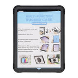 iPad 10.2 (7./8./9. sukupolvi) Suojakotelo Jalustalla Musta