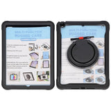 iPad 10.2 (7./8./9. sukupolvi) Suojakotelo Jalustalla Musta