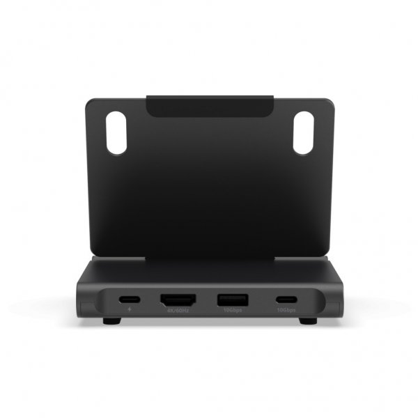 Satechi OnTheGo kokoontaitettava jalusta ja USB-keskitin Space Black