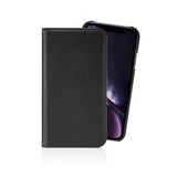Pipetto iPhone Xr Kotelo Magnetic Folio Musta