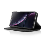 Pipetto iPhone Xr Kotelo Magnetic Folio Musta