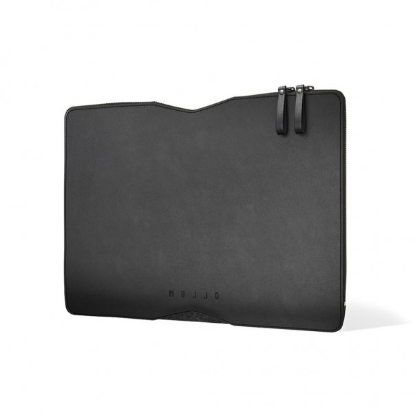 Mujjo MacBook Folio Sleeve 13" Musta