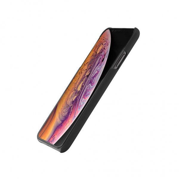 Pipetto iPhone XS Max Magnetic Folio -kotelo, musta