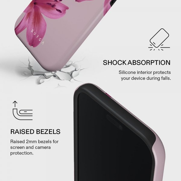 Burga iPhone Air -kuori, Tough MagSafe Fragile Beauty
