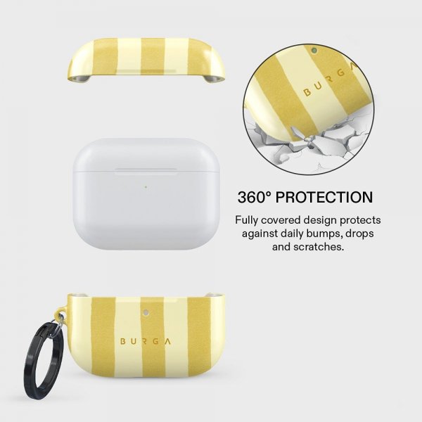 Burga AirPods Pro 3 -kuoret, muotoilu Frizzante