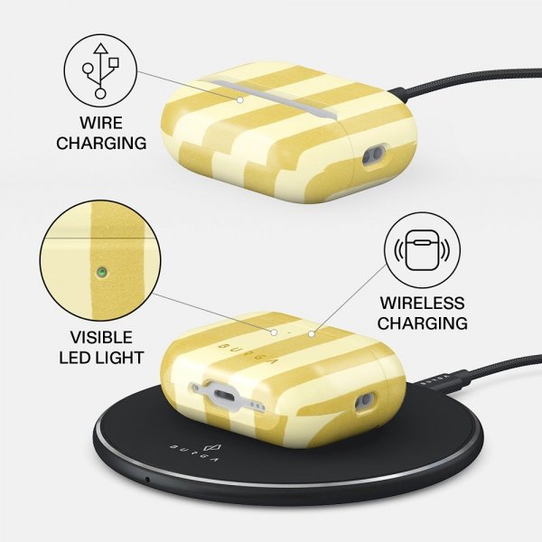 Burga AirPods Pro 3 -kuoret, muotoilu Frizzante