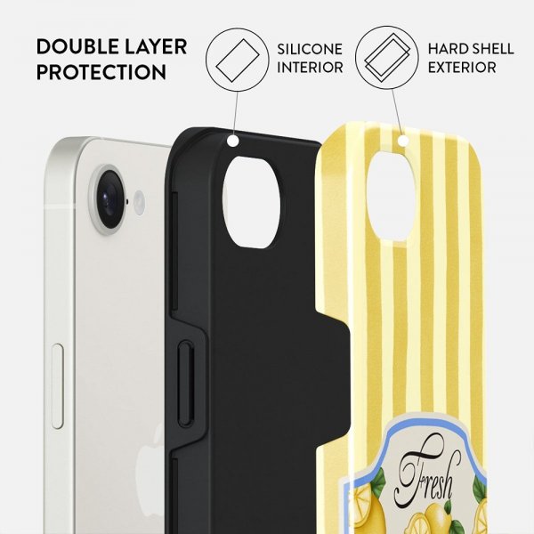 Burga iPhone 16e/iPhone 17e Suojakuori Tough MagSafe Frizzante