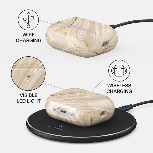 Burga AirPods Pro 3 -kuoret Design Full Glam