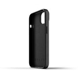 Mujjo iPhone 13 -kuori, täysnahkakotelo Monaco Blue