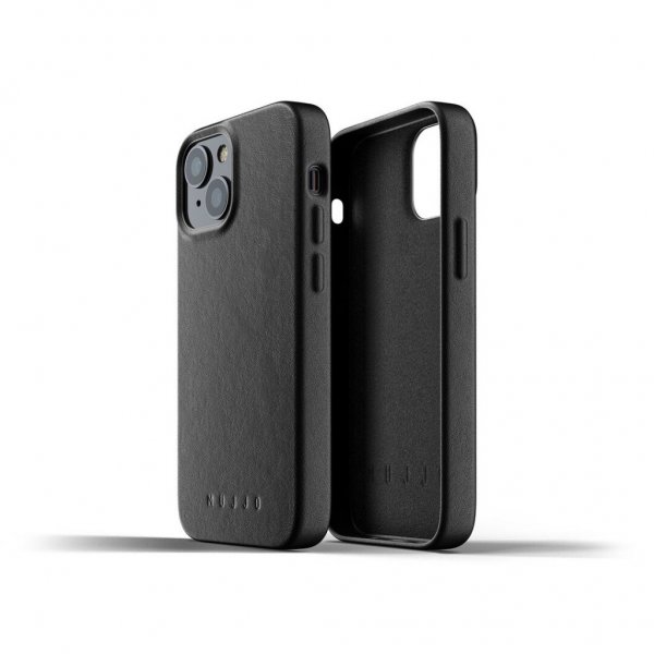 Mujjo iPhone 13 Mini Suojakuori Full Leather Case Tan
