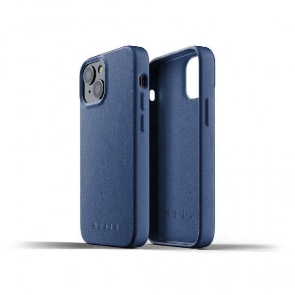 Mujjo iPhone 13 Mini Suojakuori Full Leather Case Tan