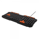 Deltaco Gaming DK110 peli näppäimistö Musta