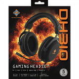 Deltaco Gaming DH310 Stereo -pelikuulokkeet, musta