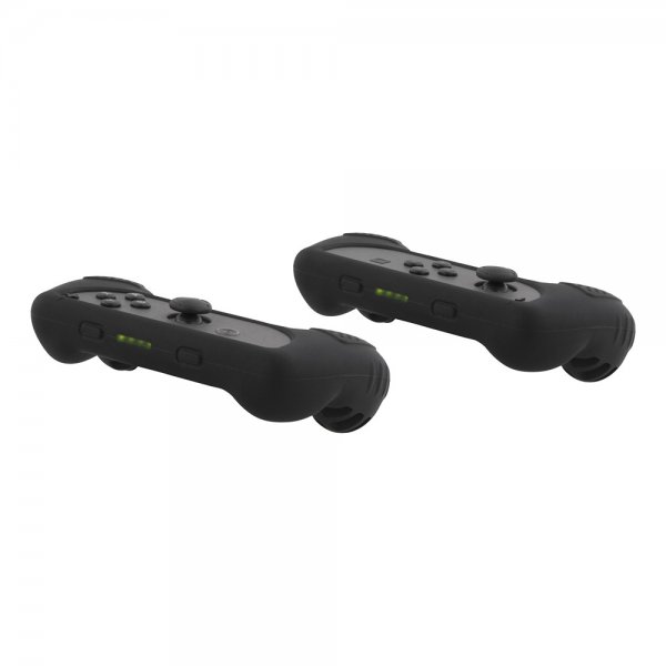 Deltaco Gaming Silikonikahvat Nintendo Switch Joy-Con -ohjaimille, musta