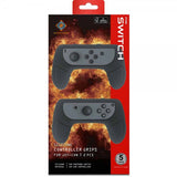 Deltaco Gaming Silikonikahvat Nintendo Switch Joy-Con -ohjaimille, musta