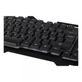 Deltaco Gaming DK120 Gaming-näppäimistö RGB Metalli Musta