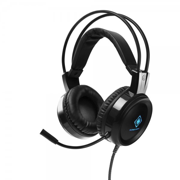 Deltaco Gaming DH110 Gaming Headset LED Musta