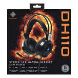 Deltaco Gaming DH110 Gaming Headset LED Musta