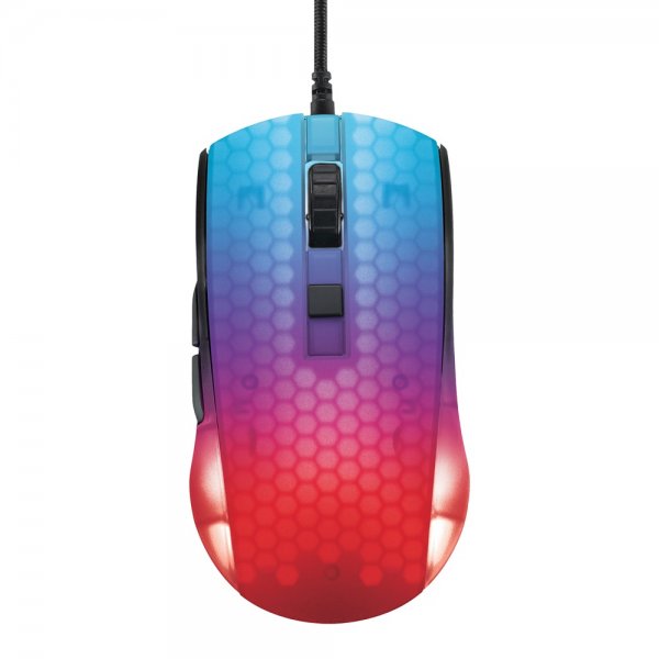 Deltaco Gaming DM310 Gaminghiiri Puoliläpinäkyvä RGB Musta