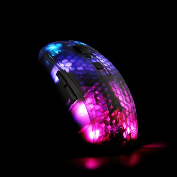 Deltaco Gaming DM310 Gaminghiiri Puoliläpinäkyvä RGB Musta