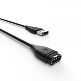 Kiinteä Garmin-älykellon latauskaapeli USB-A 2 m musta