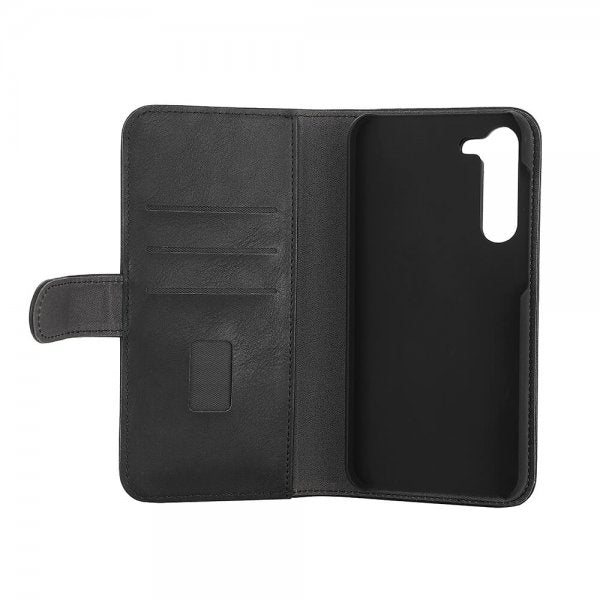 Gear Samsung Galaxy S23 Plus -suojakotelo, irrotettava 2-in-1, 3 korttipaikkaa, musta
