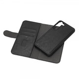 Gear Samsung Galaxy S23 Plus -suojakotelo, irrotettava 2-in-1, 3 korttipaikkaa, musta