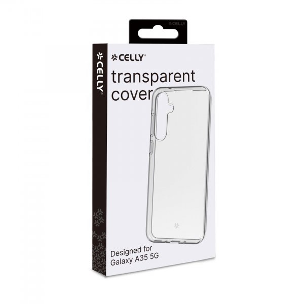 Celly Samsung Galaxy A35 -suojakuori GELSKIN Transparent