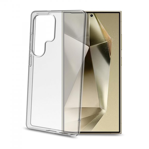 Celly Samsung Galaxy S25 Ultra -kuori GELSKIN Läpinäkyvä