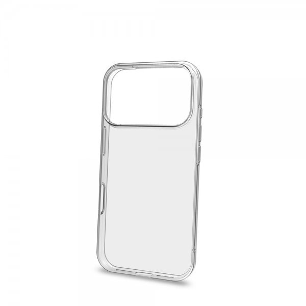 Celly iPhone 17 Pro -suojakuori GELSKIN Läpinäkyvä