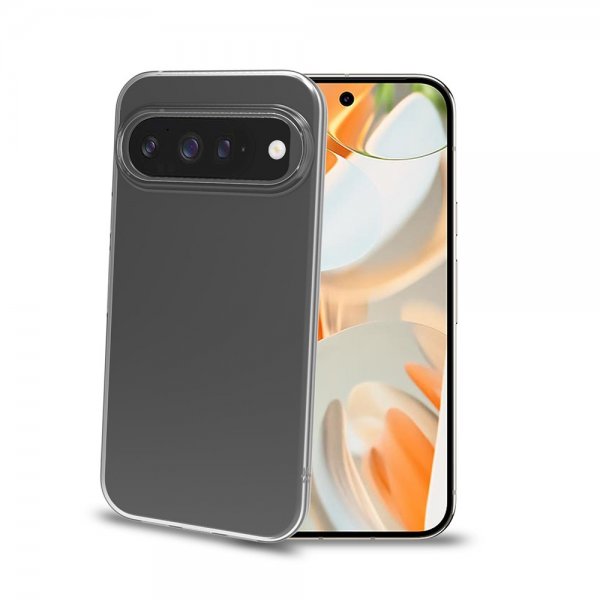 Celly Google Pixel 10/Pixel 10 Pro Suojakuori GELSKIN Läpinäkyvä