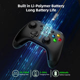 EasySMX Bayard 9124 Switch/Android/PC Ohjelmoitava Langaton Peliohjain Musta