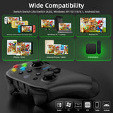 EasySMX Bayard 9124 Switch/Android/PC Ohjelmoitava Langaton Peliohjain Musta