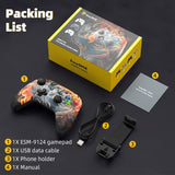 EasySMX Bayard 9124 Switch/Android/PC Ohjelmoitava langaton peliohjain Dragon