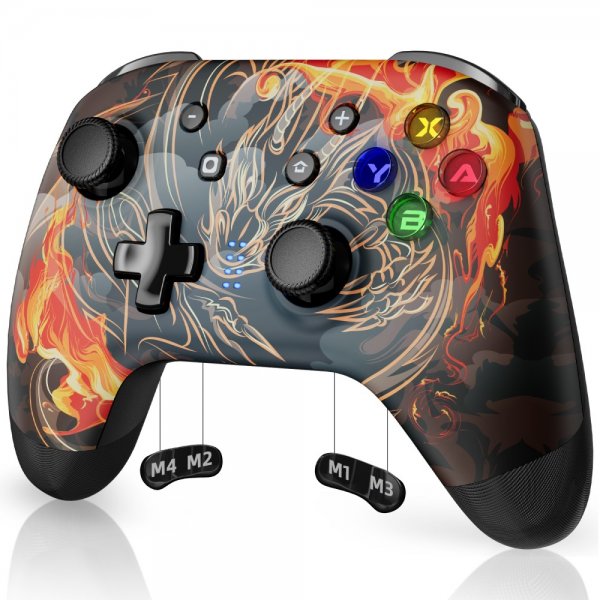 EasySMX Bayard 9124 Switch/Android/PC Ohjelmoitava langaton peliohjain Dragon