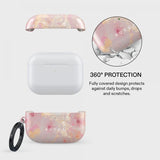 Burga AirPods Pro 3 -kuoret, Golden Coral -design