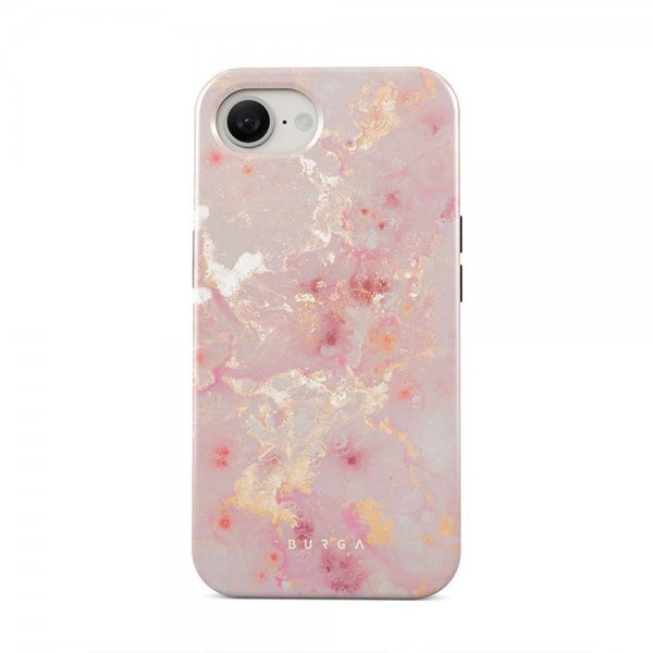 Burga iPhone 16e/iPhone 17e Tough MagSafe -suojakuori, Golden Coral