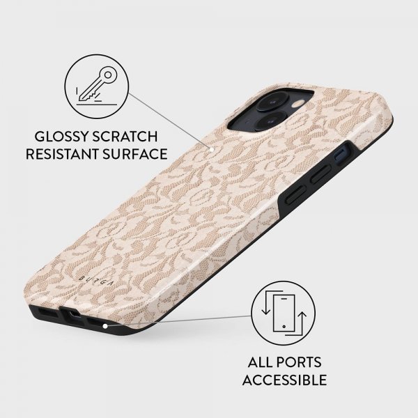 Burga iPhone 15 -kuori Tough MagSafe Gone Country