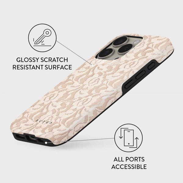 Burga iPhone 16 Pro -kuori Tough MagSafe Gone Country