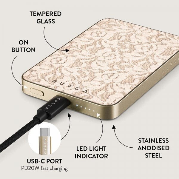 Burga Powerbank MagSafe 5000 mAh Gone Country Kulta