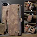 CaseMe Google Pixel 10/Pixel 10 Pro -kotelo 008 Series Irrotettava kuori Ruskea