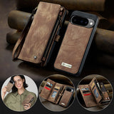 CaseMe Google Pixel 10/Pixel 10 Pro -kotelo 008 Series Irrotettava kuori Ruskea